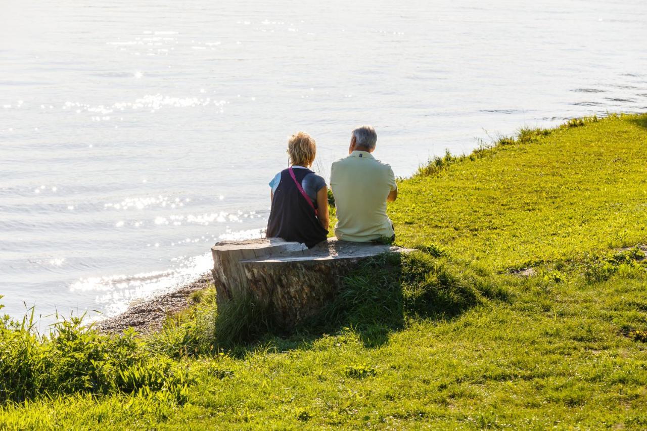 Camping & Pension Au An Der Donau Luaran gambar