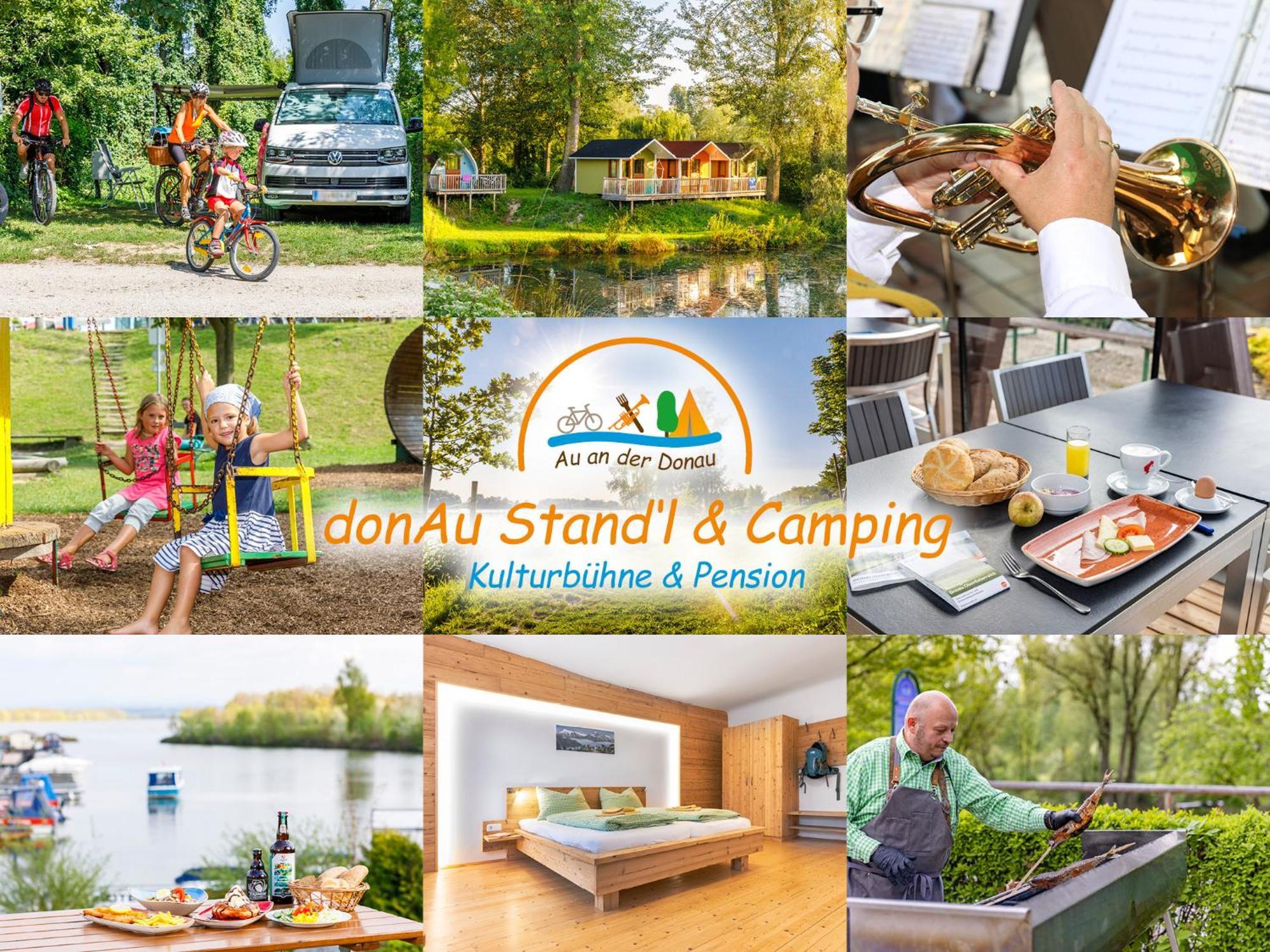 Camping & Pension Au An Der Donau Luaran gambar